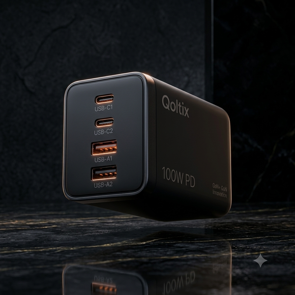 GaN 100W 4-Port Desktop Charger