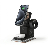 Magnetic 3-in-1 Wireless Charging Station