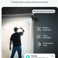 AI Smart Wi-Fi Security Camera (2K)