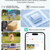 AI Smart Wi-Fi Security Camera (2K)