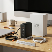 GaN 100W 4-Port Desktop Charger