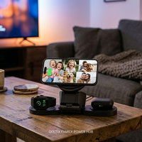 Magnetic 3-in-1 Wireless Charging Station